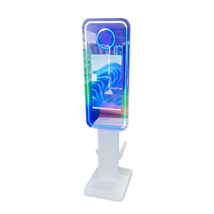 40 Inch Magic Mirror Photo Booth with Movable Stand for Wedding Party DSLR Camera Mirror Photo Booth(Contact to place an order)