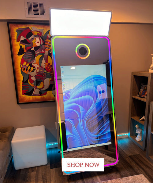 DSLR TOUCH SCREEN MIRROR PHOTO BOOTHS
