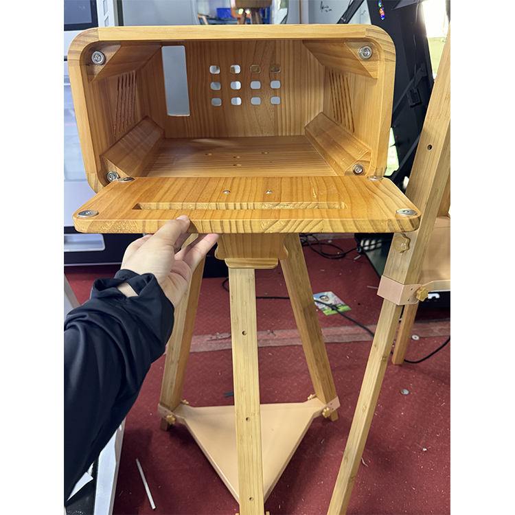 18.5 Inch Touch Screen Vintage Wood Material DSLR Photo Booth(Contact to place an order)