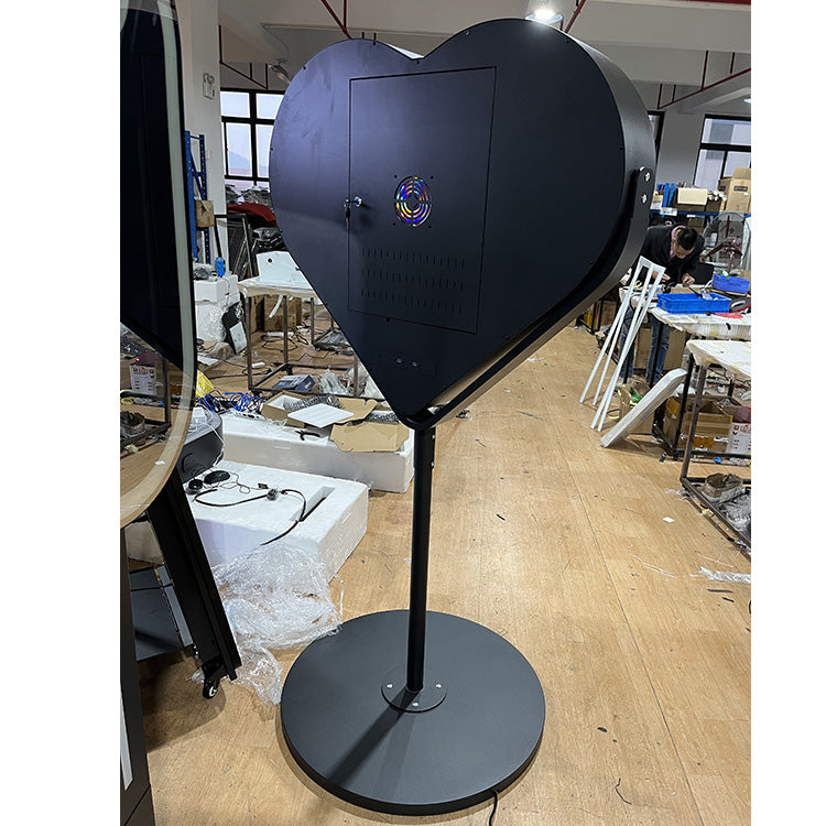 21.5 Inch Heart Shape DSLR Camera Mirror Booth for Wedding(Contact to place an order)