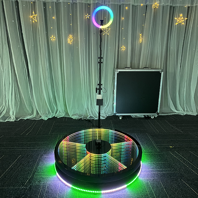 Selfie Portable Photo Booth Wedding And Events 360 Video Booth Machine For Party Exhibition Trade Show Booth（Contact to place an order）