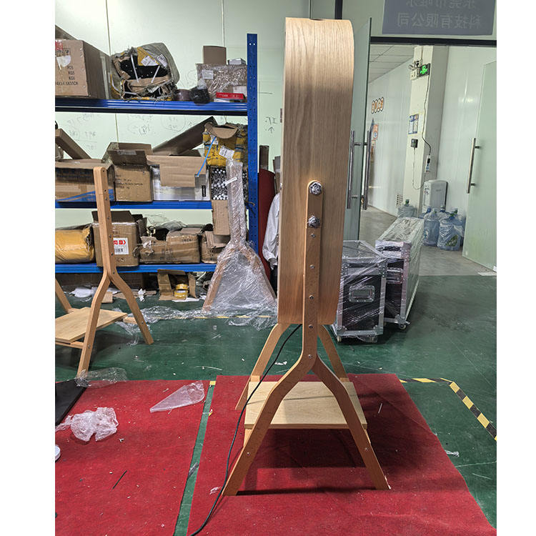 40 Inch Real Wood Material DSLR Mirror Touch Screen Photo Booth with Printer Holder for Wedding(Contact to place an order)