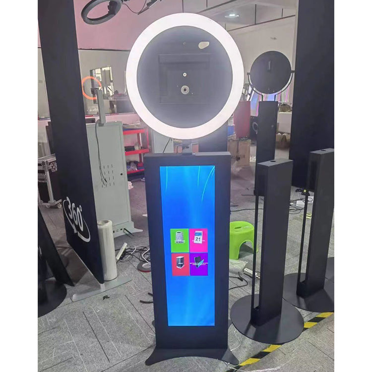 Self Service Display Photo Booth For Wedding Party Touch Screen Led Frame Photo Booth(Contact to place an order)