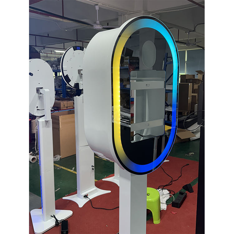 Mirror iPad DSLR Photo Booth with Adjustable Stand for Party（Contact to place an order）