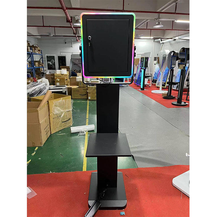 Square Head Surface & iPad  Photo Booth with Printer Shelf Wedding Photo Booth(Contact to place an order)