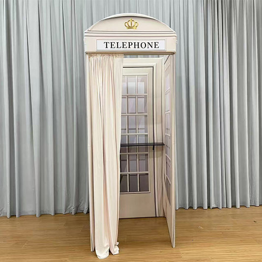 Telephone Backdrop with Different Colors for Party Wedding Telephone Backdrop Photo Booth(Contact to place an order)