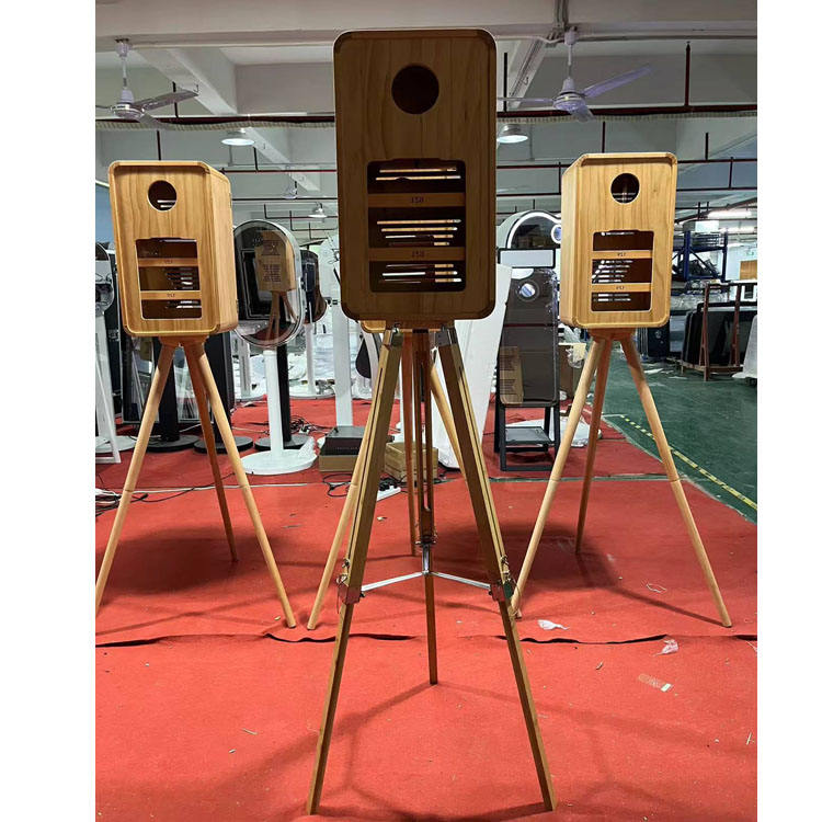 Wood Material iPad DSLR Selfie Wedding and Birthday Photo Booth For Party(Contact to place an order)