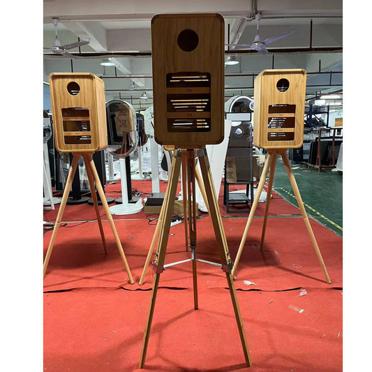 Wood Material iPad DSLR Selfie Wedding and Birthday Photo Booth For Party(Contact to place an order)