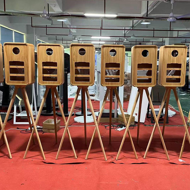 Wood Material iPad DSLR Selfie Wedding and Birthday Photo Booth For Party(Contact to place an order)