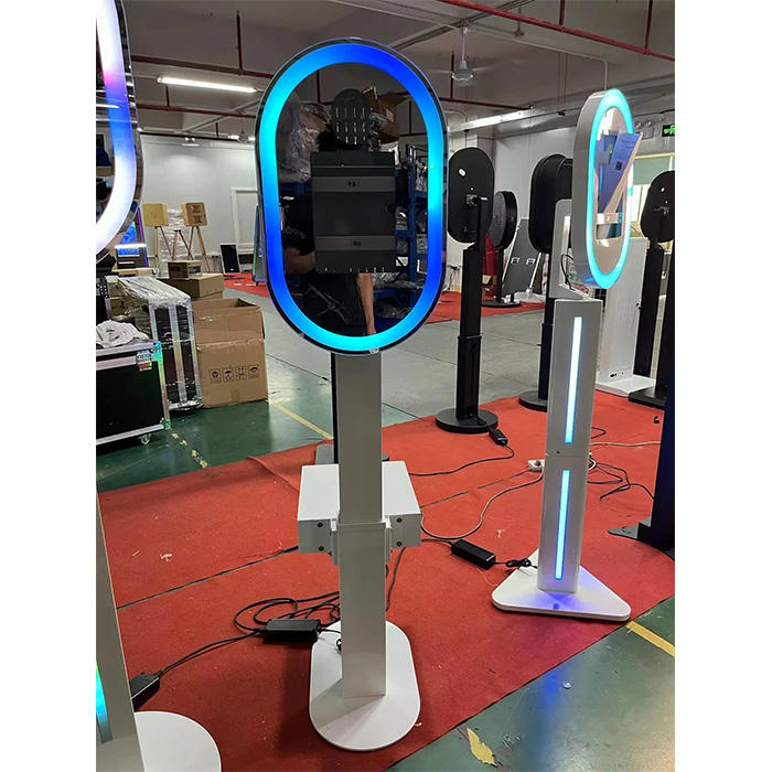 Portable Selfie Photo Booth Wedding  for Party iPad DSLR Photo Booth with Printer Shelf Attached（Contact to place an order）