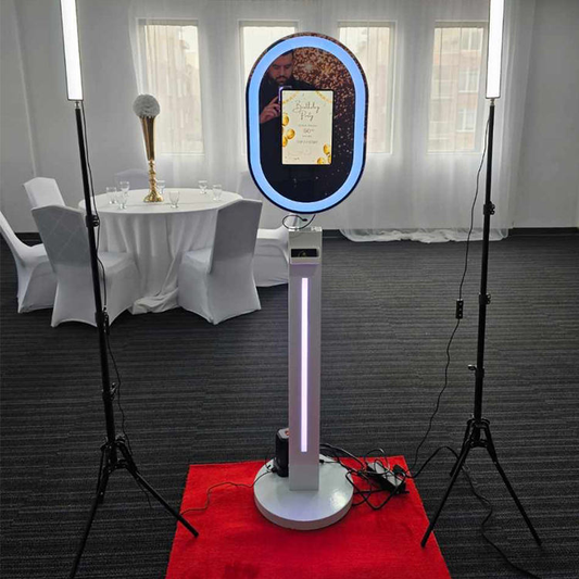 High Quality Selfies Booth Mirror Selfie Portable iPad DSLR Photo Booth(Contact to place an order)