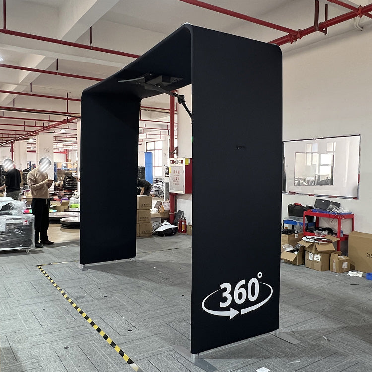 Overhead Spin 360 Photo Booth with Free Custom LOGO for Wedding（Contact to place an order）