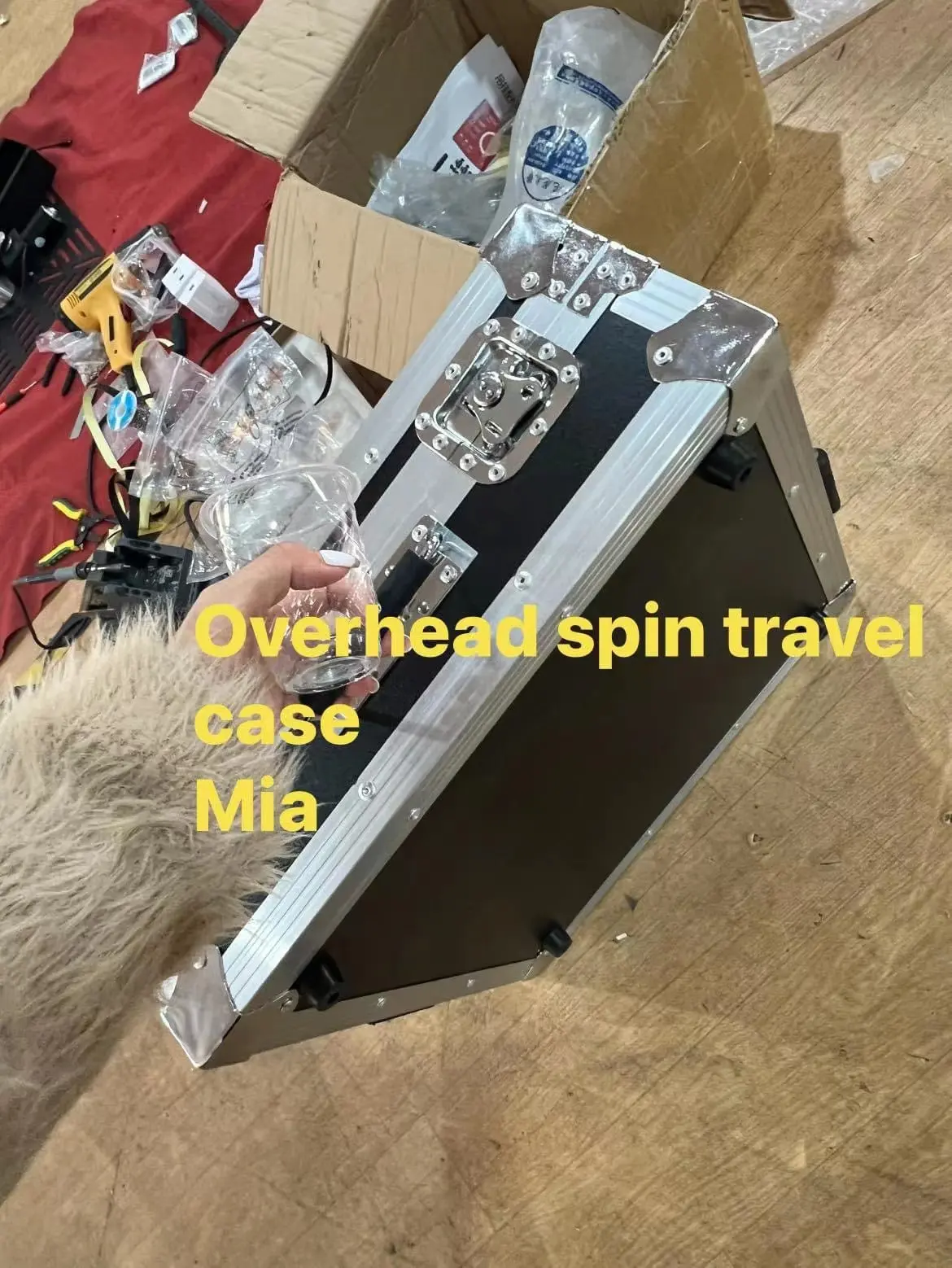 Overhead Spin 360 Photo Booth with Free Custom LOGO for Wedding（Contact to place an order）